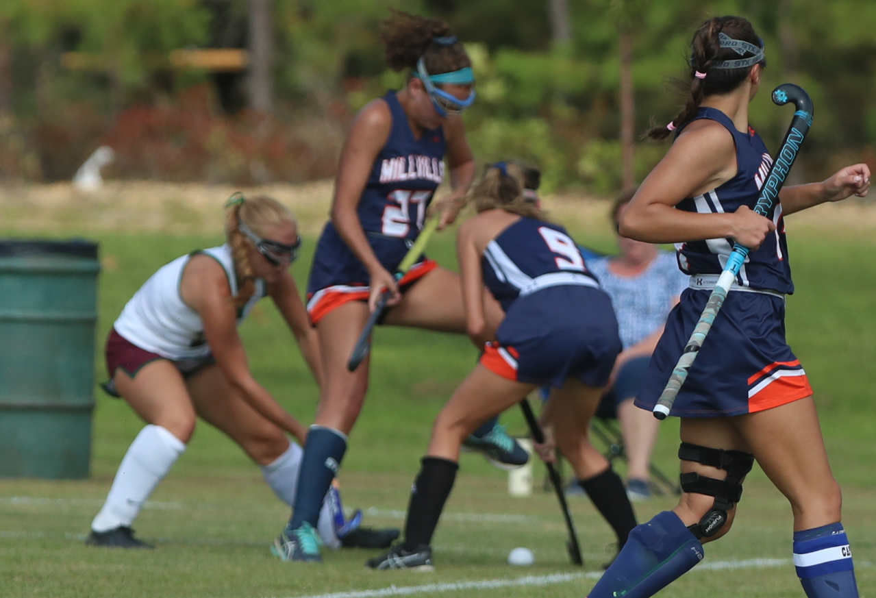 Cedar Creek vs Millville field hockey